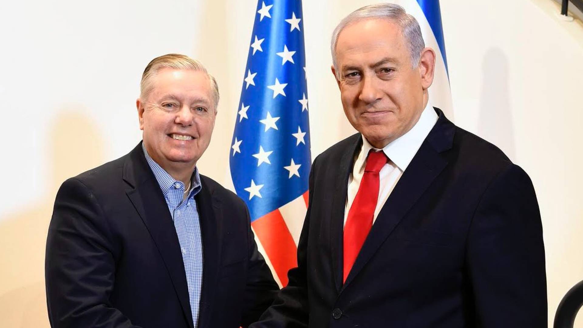 ليندسي غراهام ونتنياهو