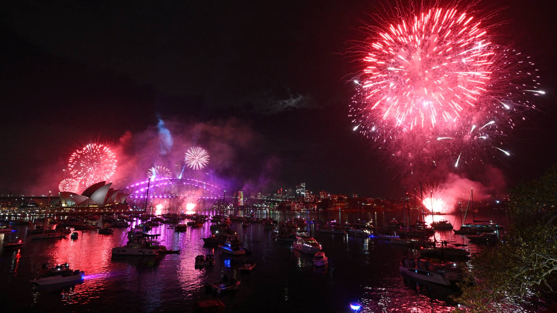 احتفالات السنة الجديدة في استراليا