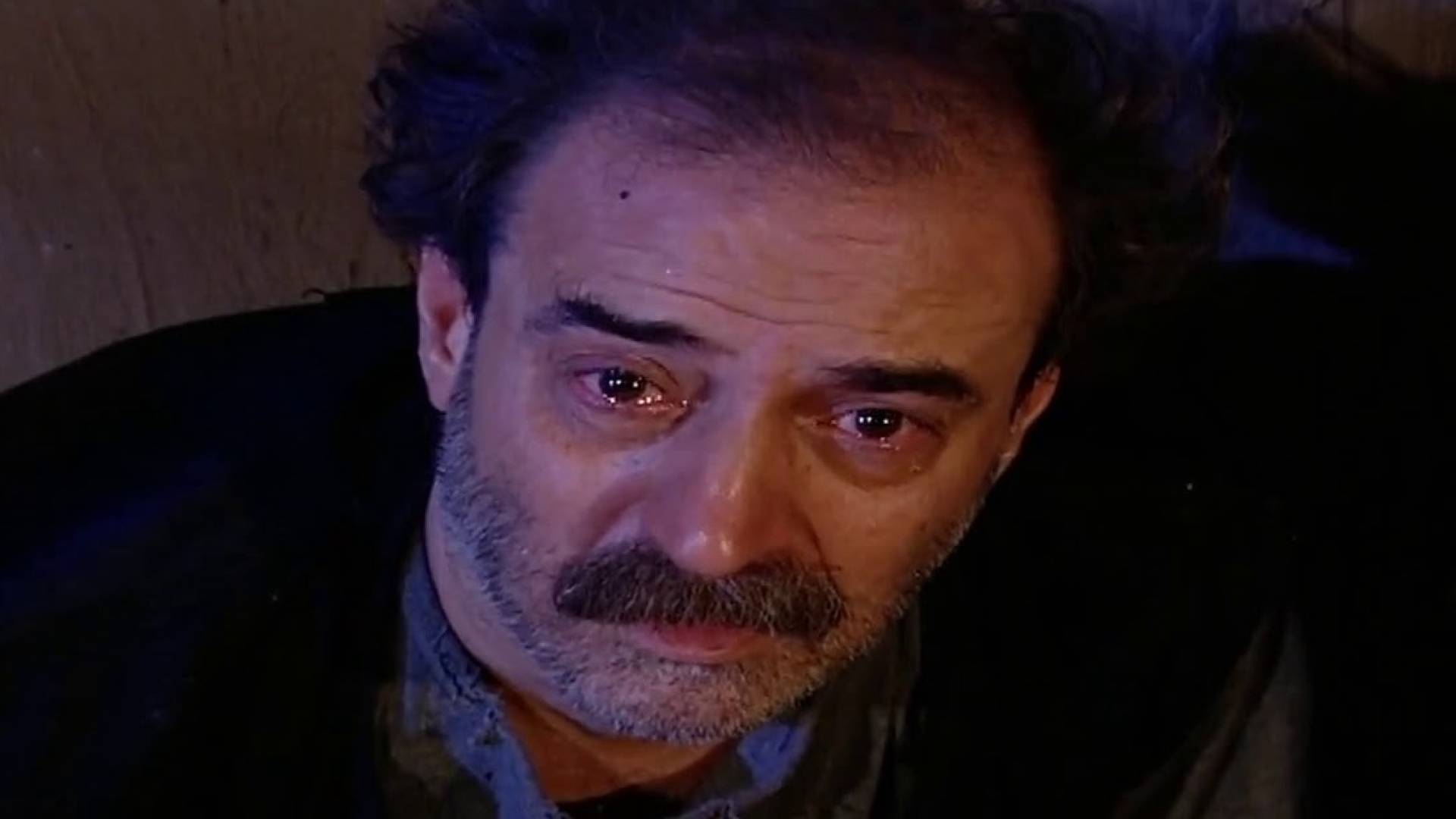 الفنان بسام كوسا في مشهد ثمثيلي من مسلسل باب الحارة