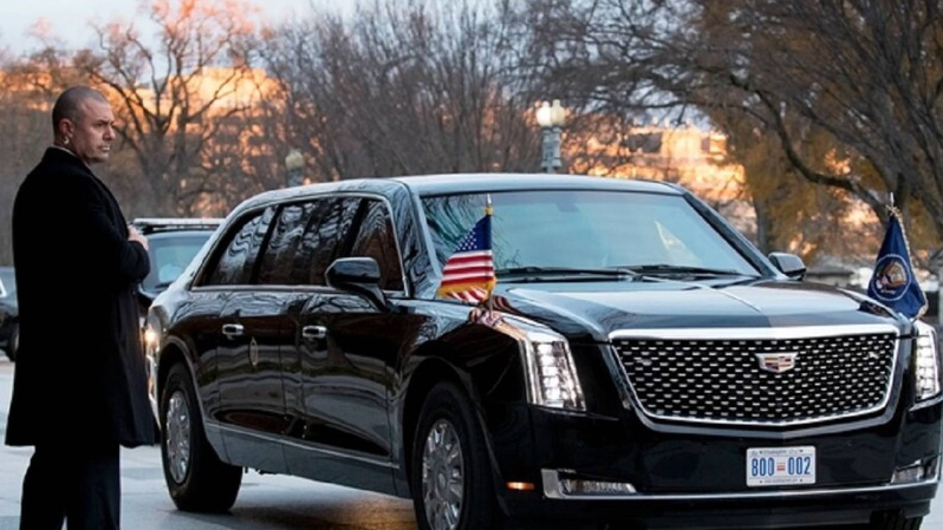 مركبة الرئيس الأمريكي دونالد ترمب