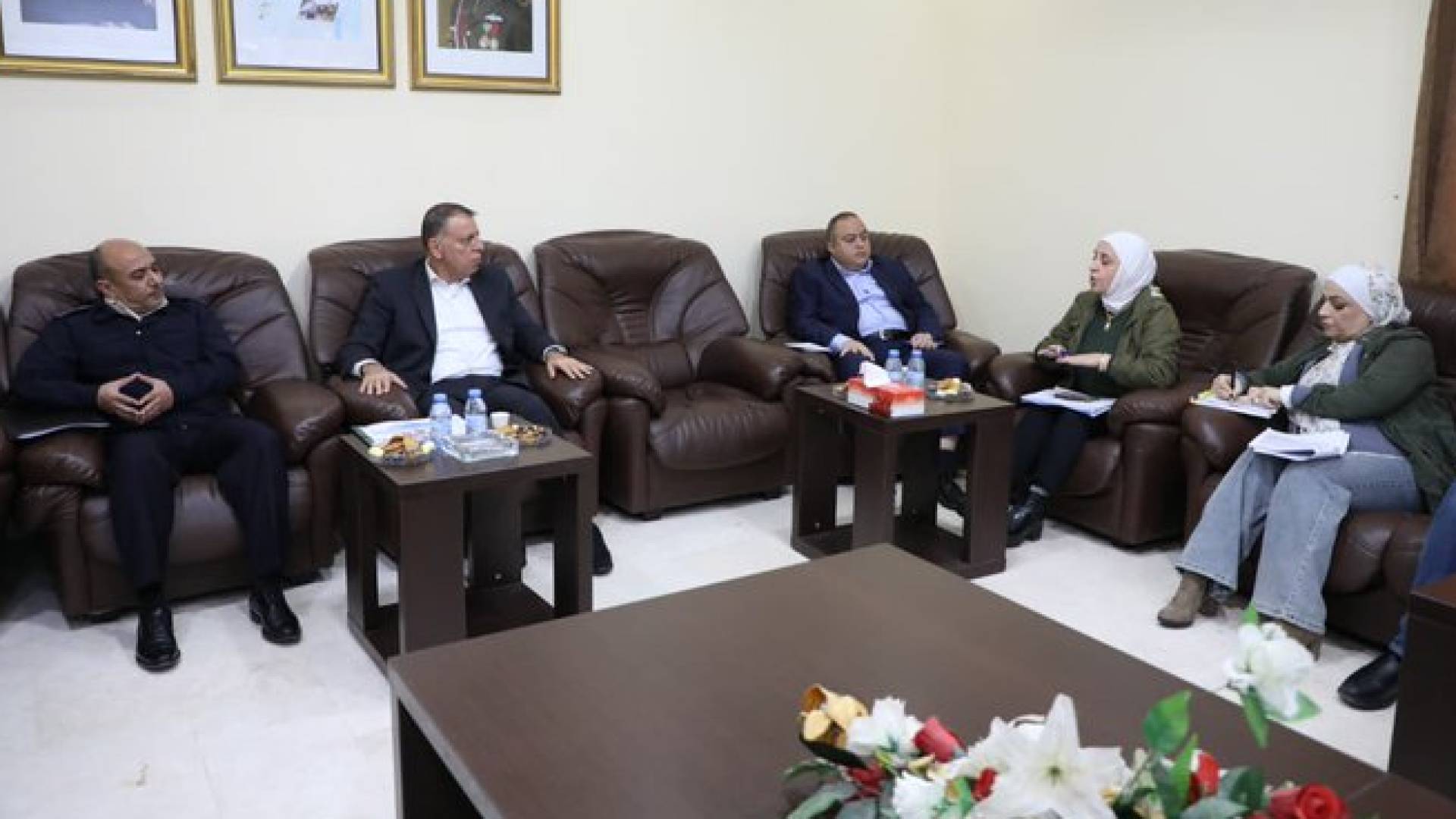 وزير الداخلية في مركز حدود العمري