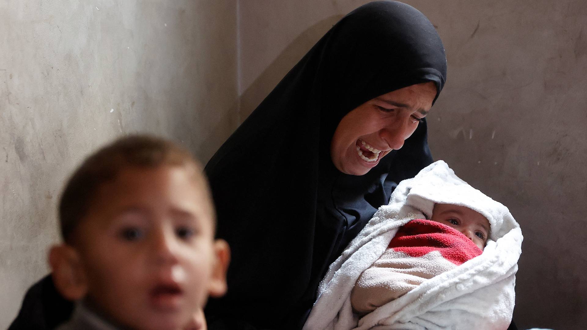 سيدة فلسطينية من قطاع غزة