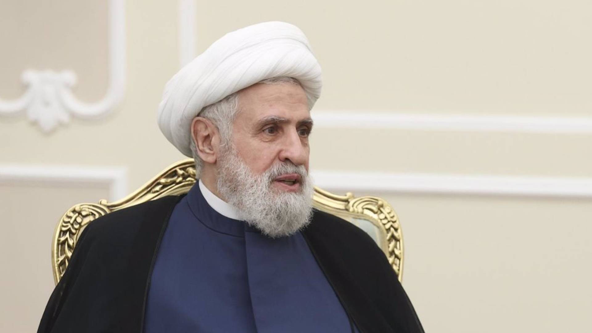 نعيم قاسم الأمين العام لحزب الله اللبناني