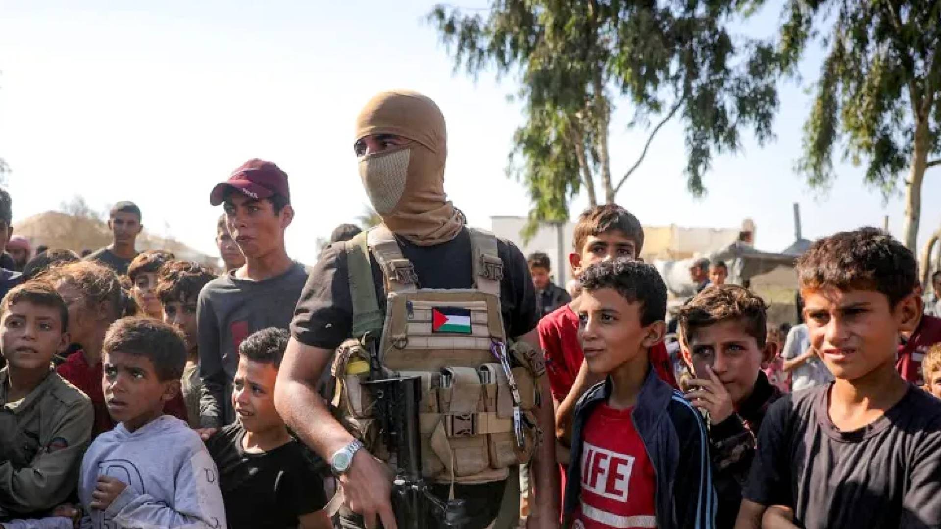 عنصر من كتائب القسام في قطاع غزة