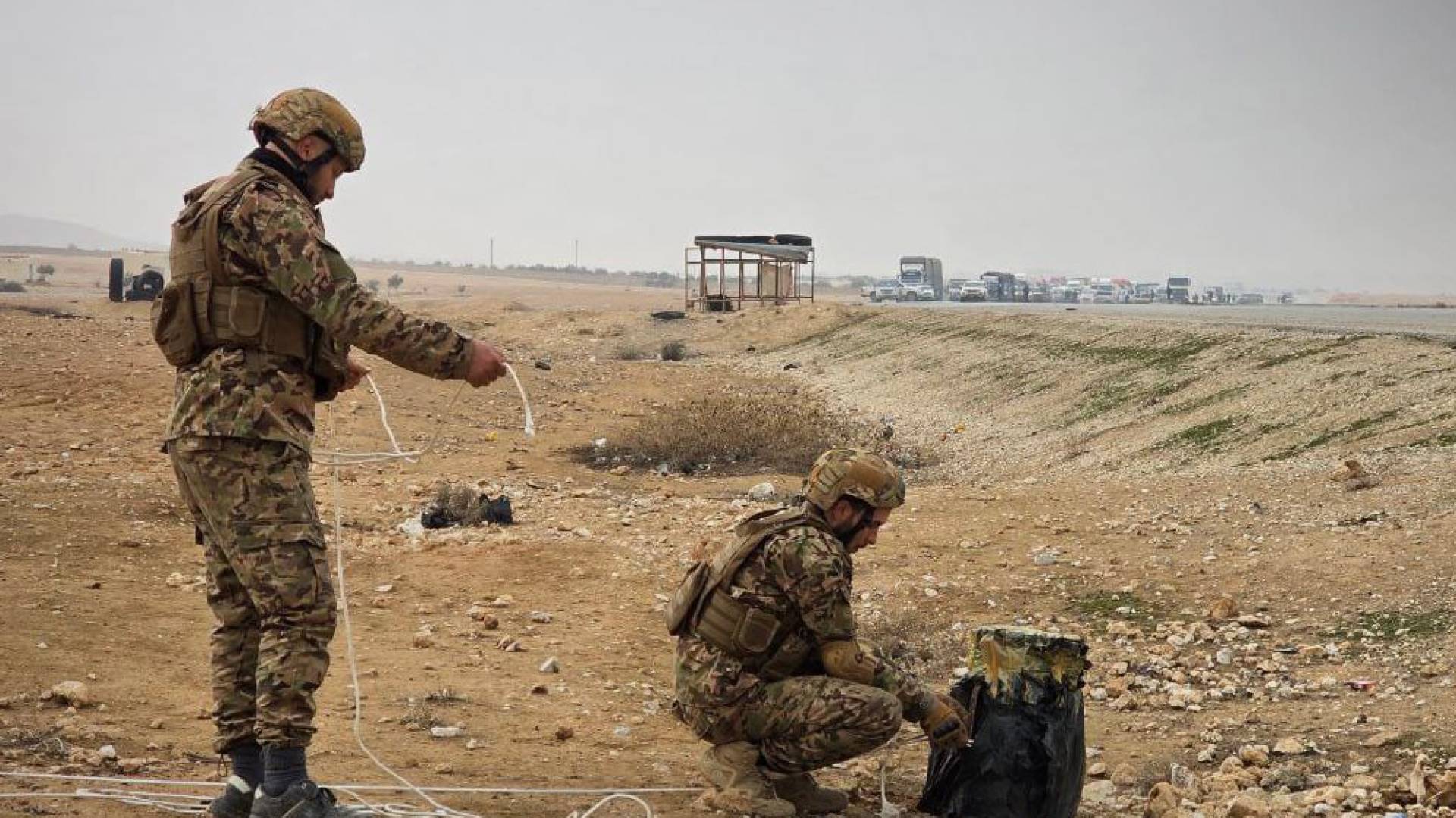 جنود من الجيش السوري