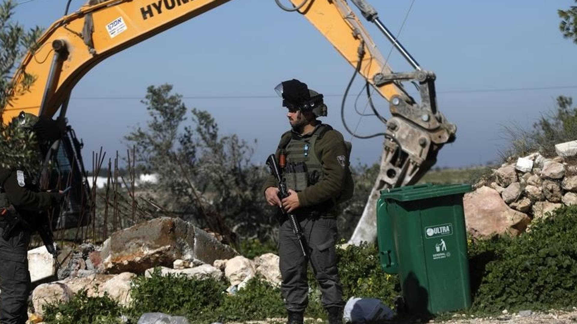 هدم في الضفة الغربية