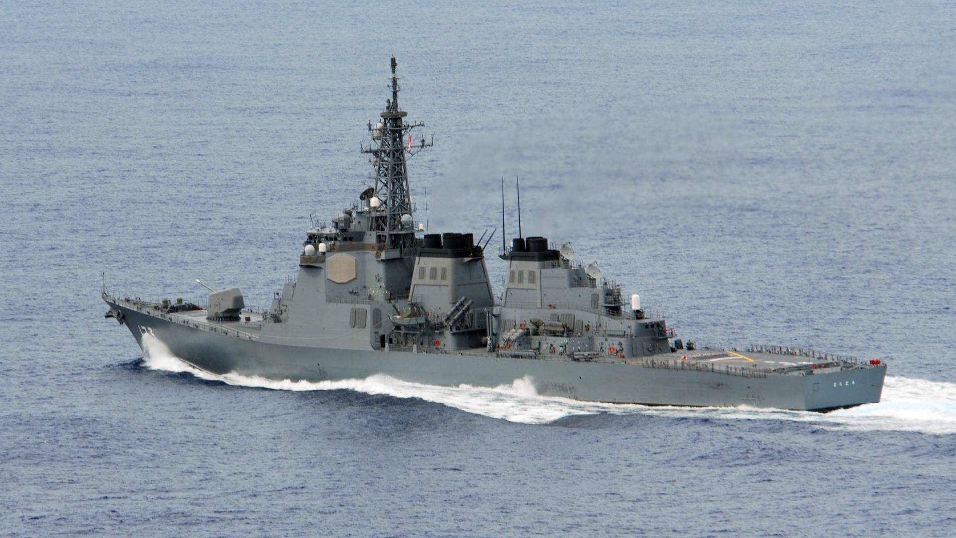 سفينة حربية أميركية