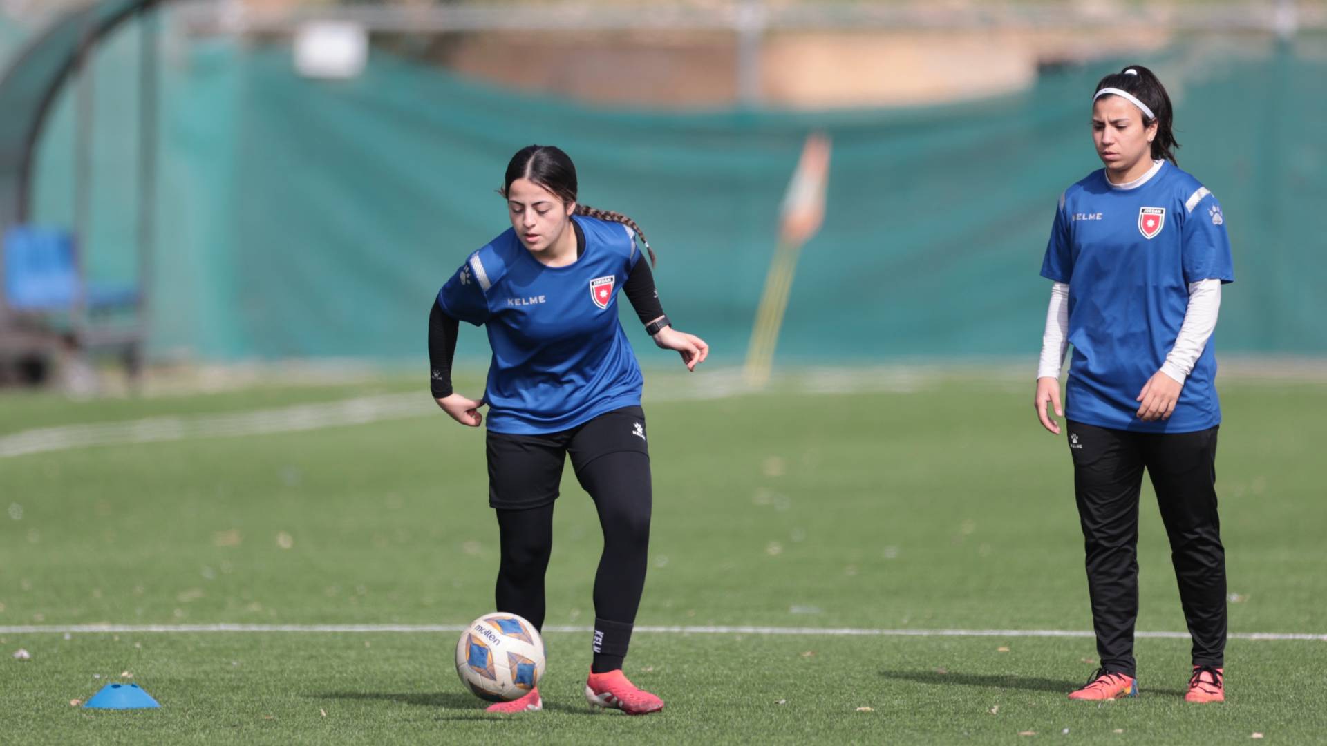 من تدريبات المنتخب الأردني