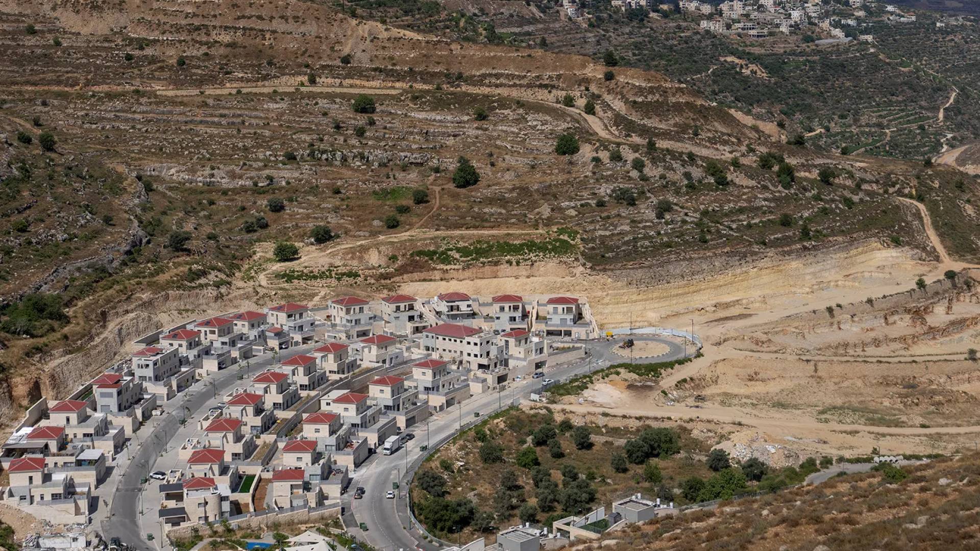 وحدات استيطانية في الضفة الغربية