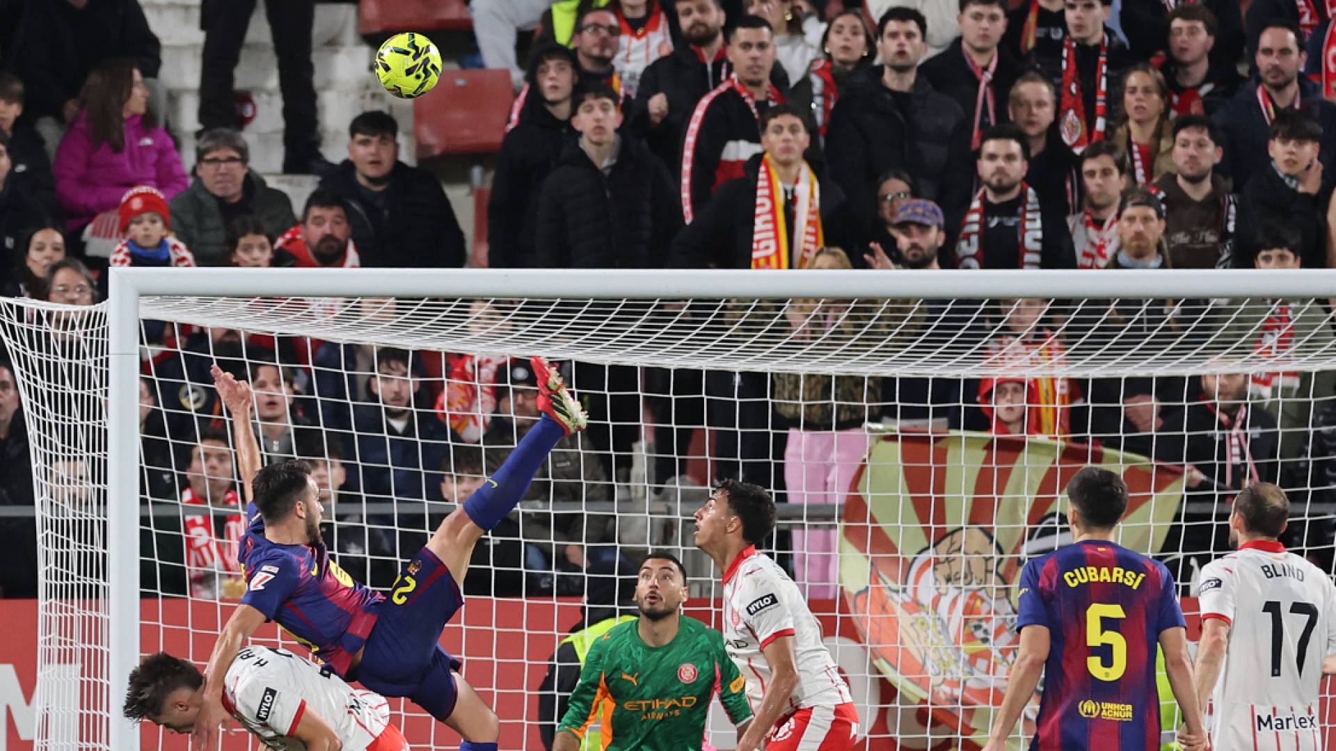 مبارة جيرونا وبرشلونة