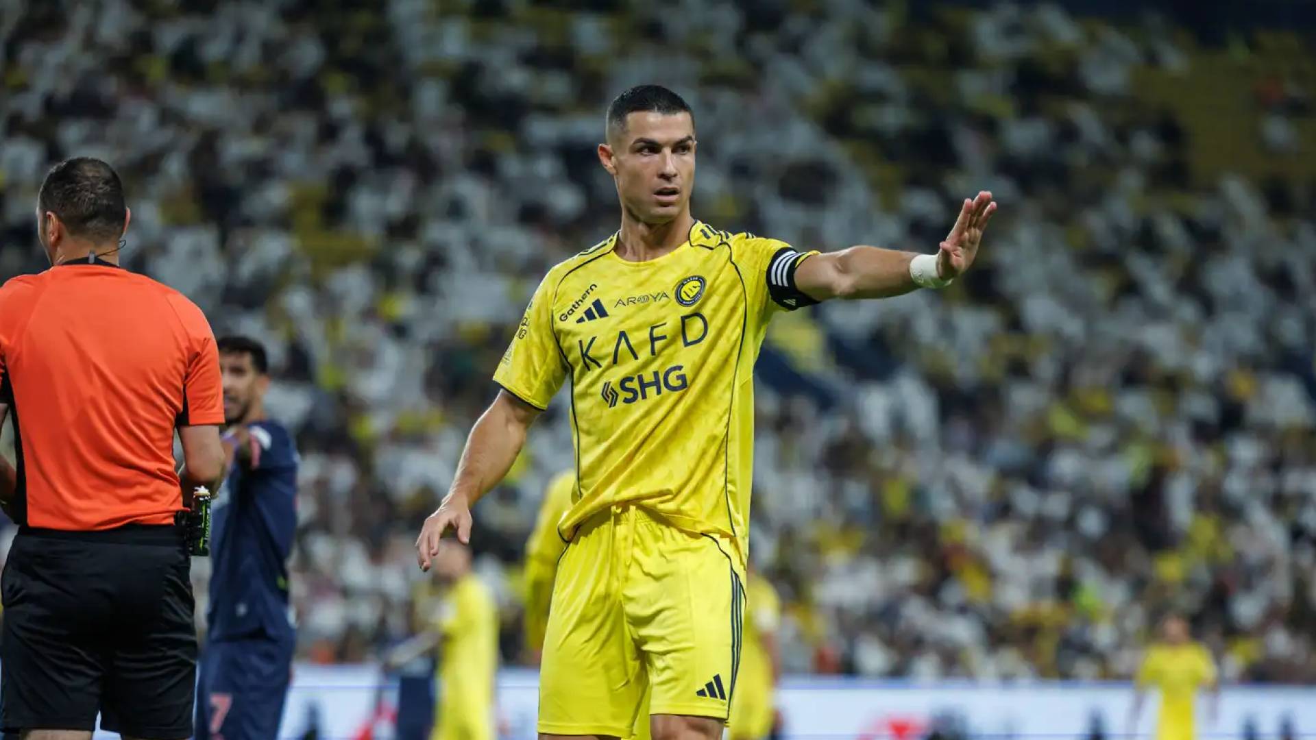 النجم البرتغالي كريستيانو رونالدو