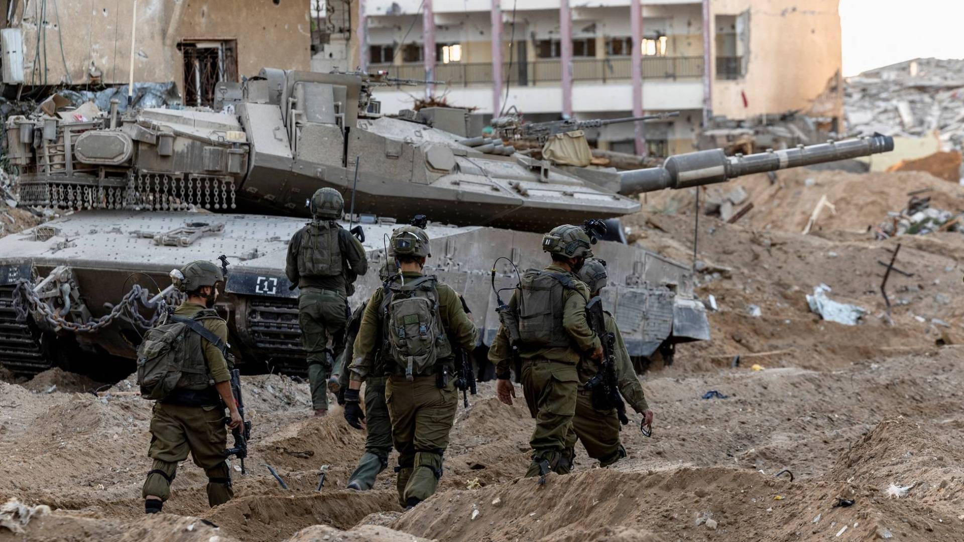 جنود للاحتلال في غزة