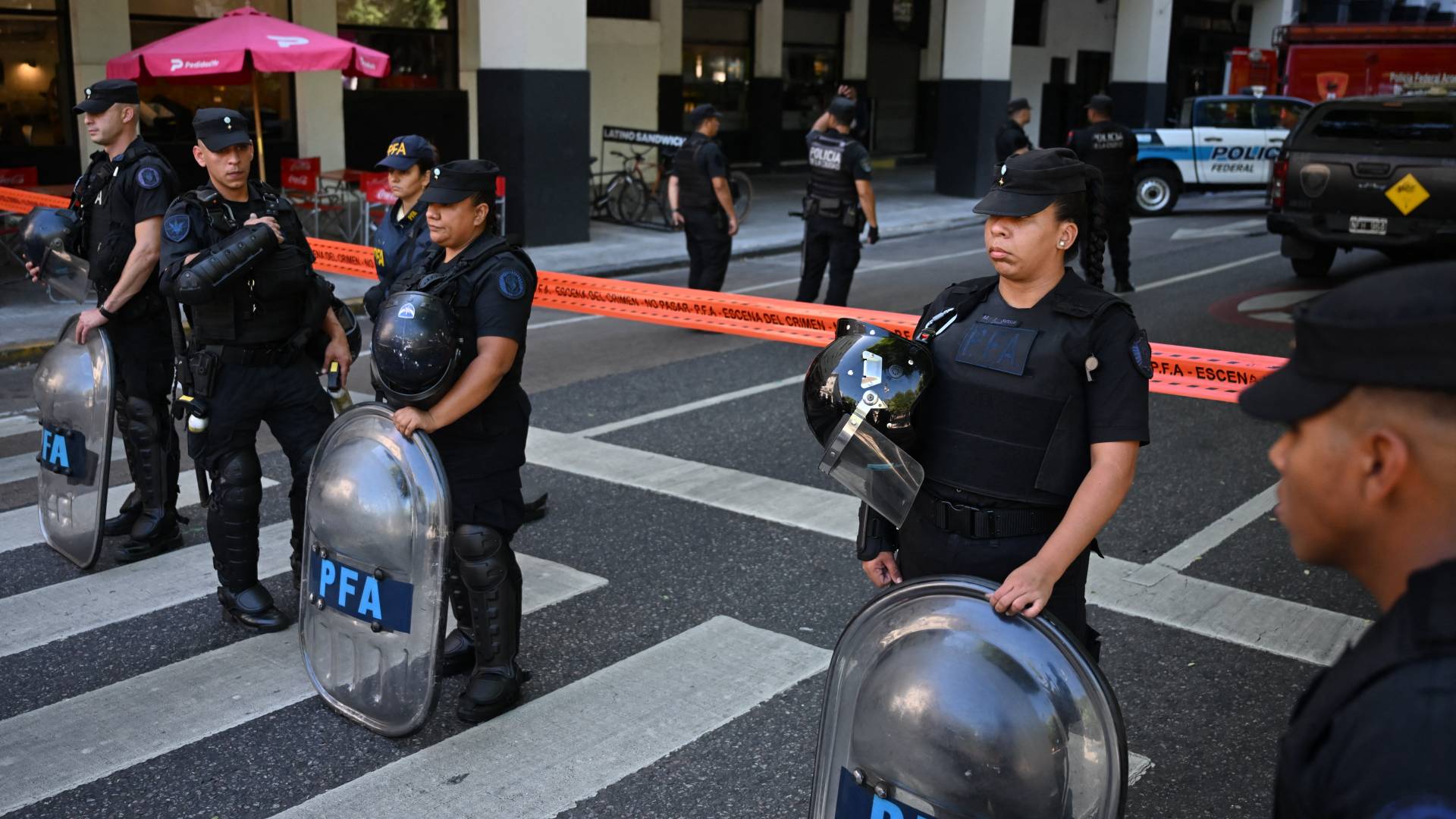 الشرطة الارجنتينية