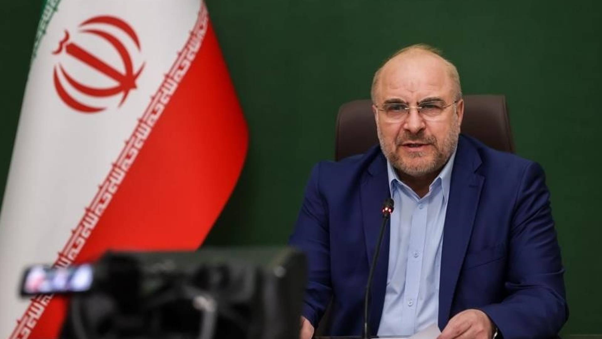 رئيس مجلس الشورى الإيراني محمد باقر قاليباف