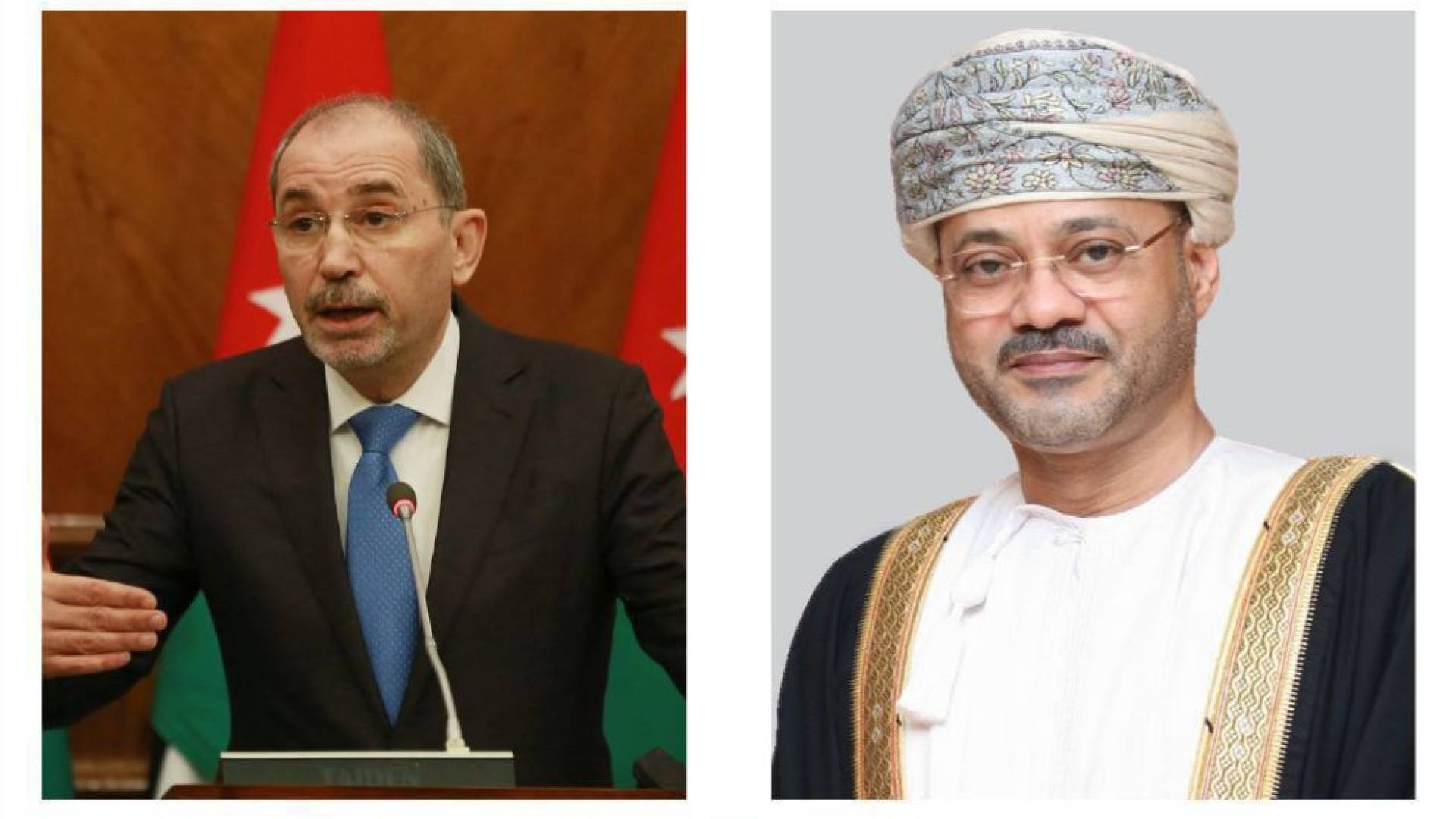 الأردن وسلطنة عمان يرفضان المساس بسيادتهما ويشددان على خفض التصعيد