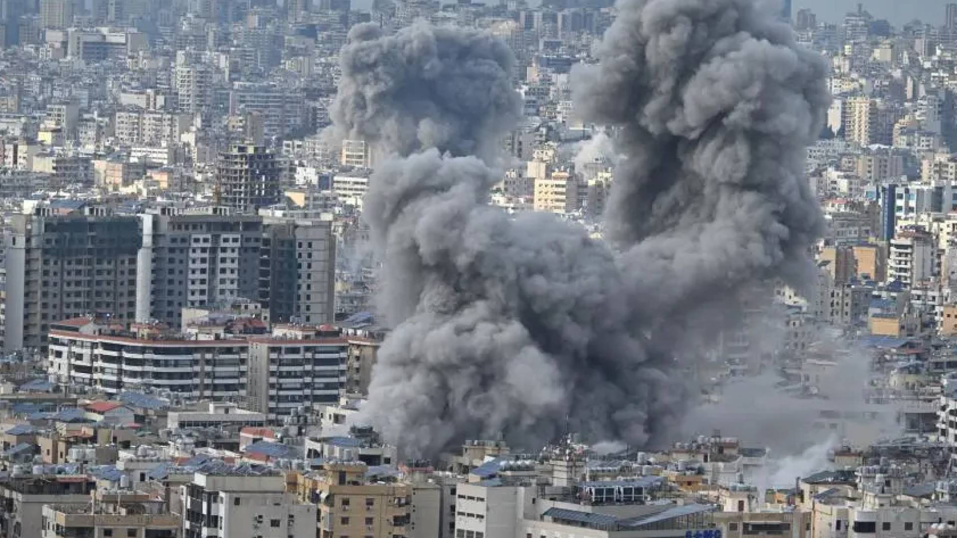 غارات على الضاحية الجنوبية لبنان