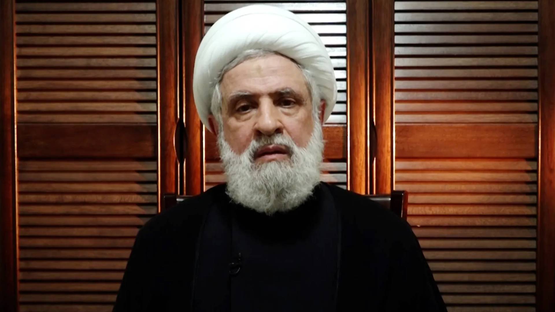 الأمين العام لحزب الله نعيم قاسم