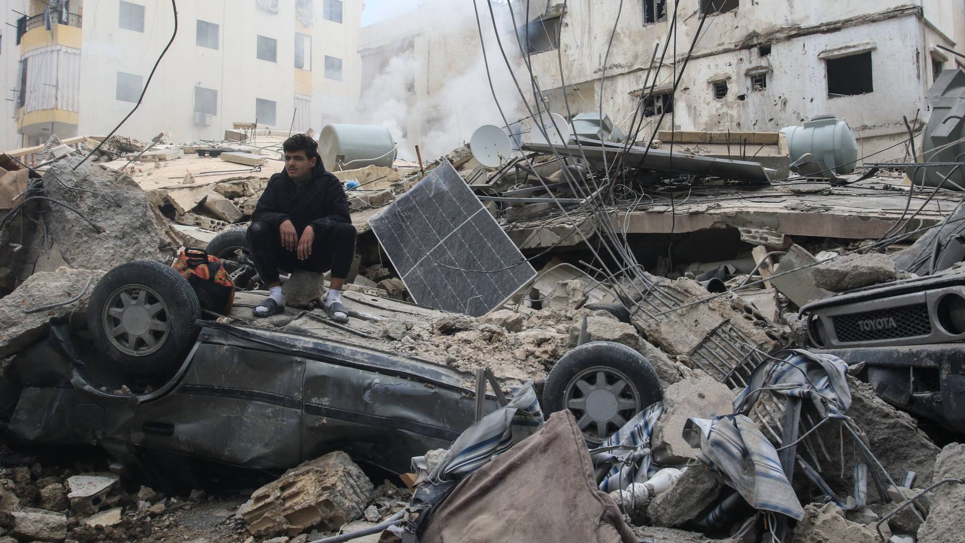 الدمار في لبنان