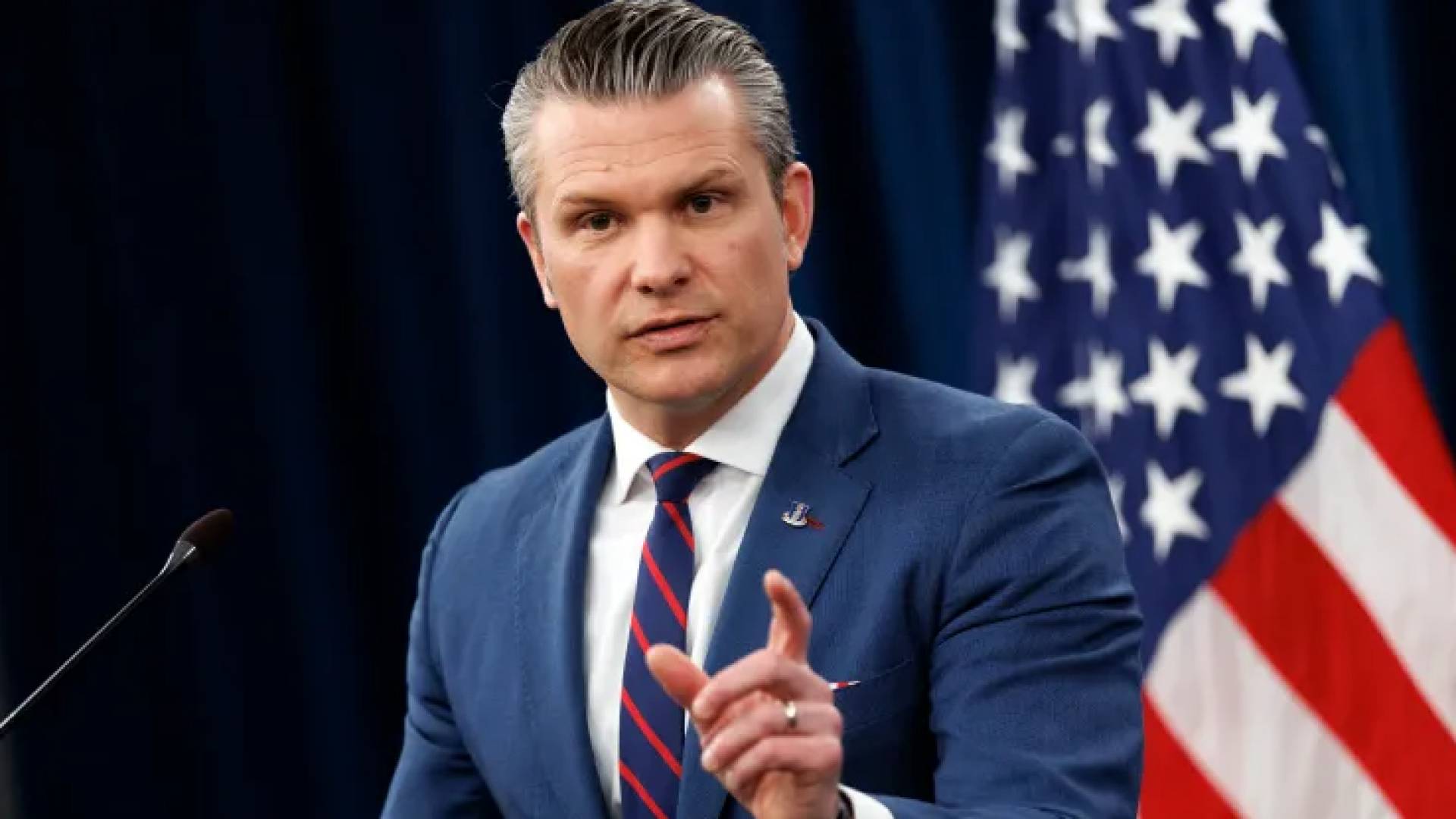 وزير الحرب الأمريكي، بيت هيغسيث