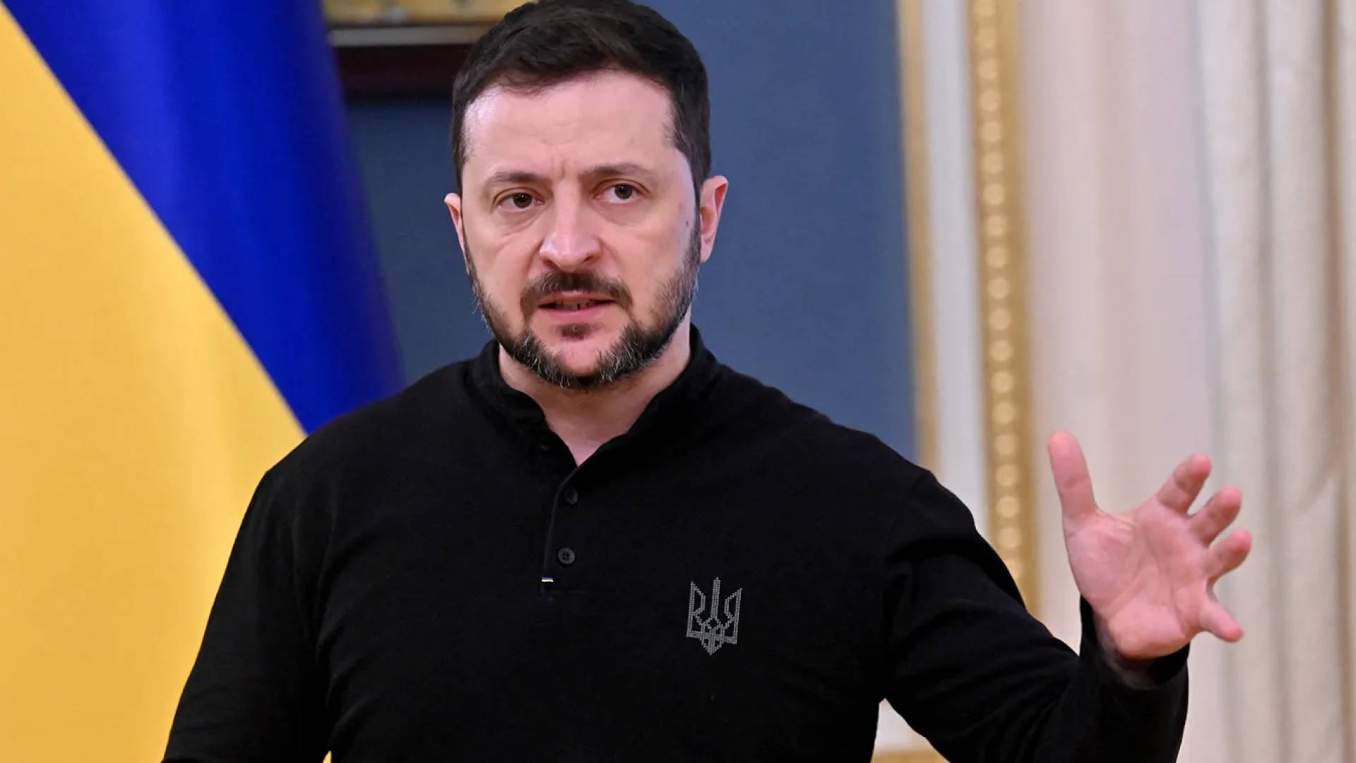 الرئيس الأوكراني فلاديمير زيلينسكي
