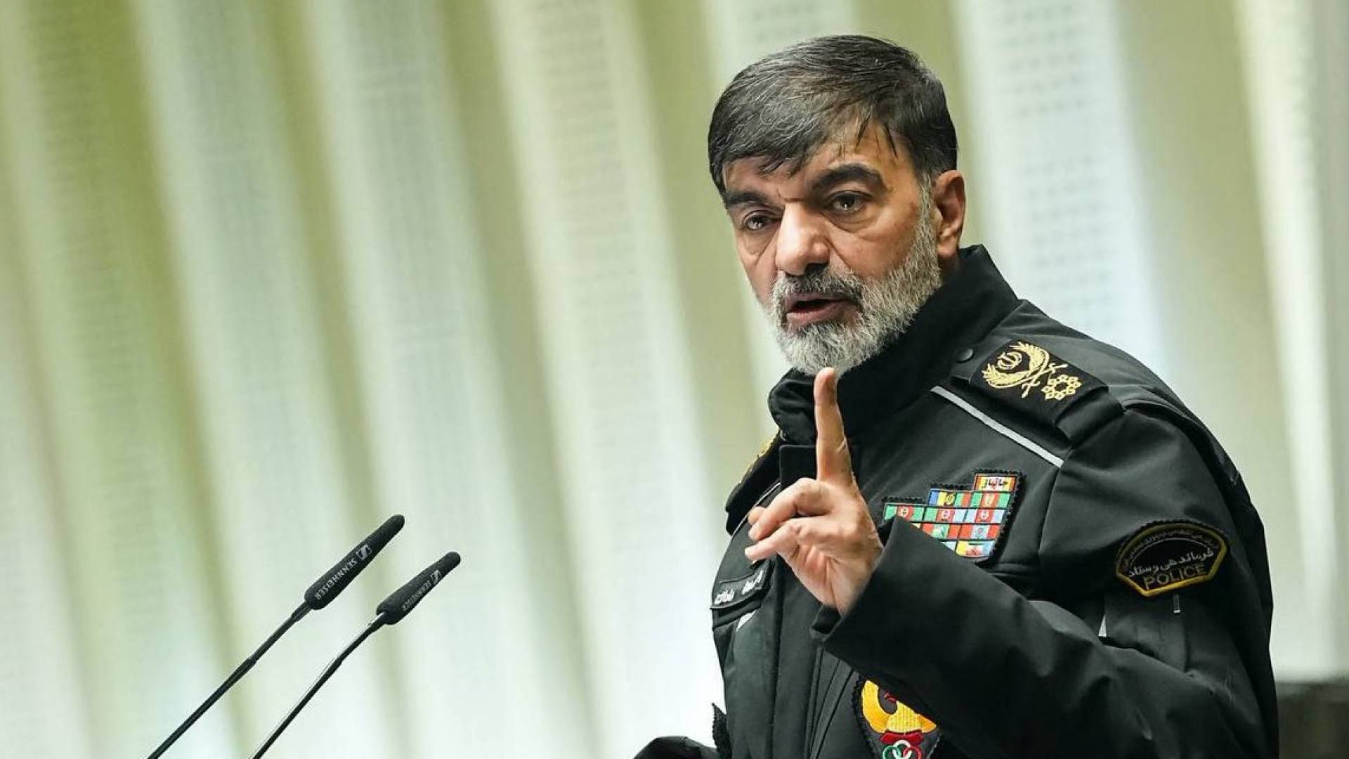 قائد الشرطة الإيرانية، أحمد رضا رادان