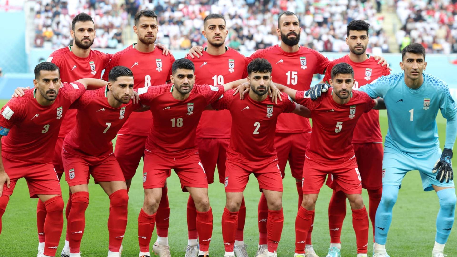 لاعبوا المنتخب الإيراني