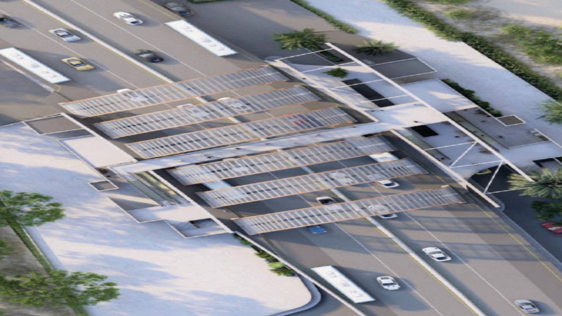 تصميم هندسي أولي لجانب من مشروع جسر عمان