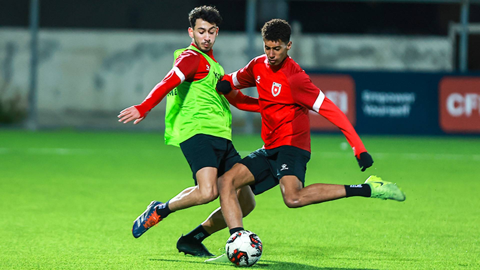 من تدريبات المنتخب الأردني