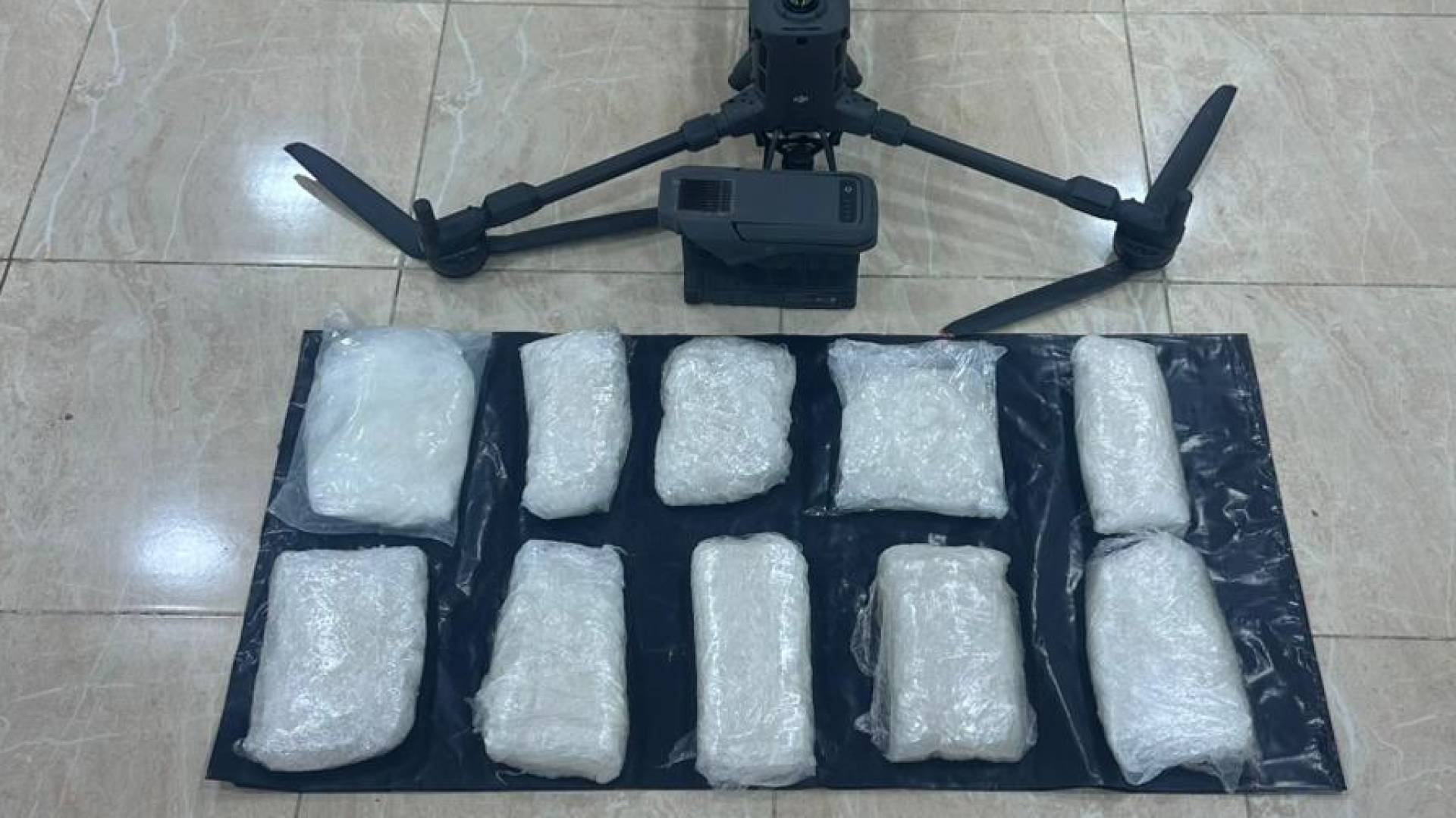 المواد المخدرة التي تم ضبطها