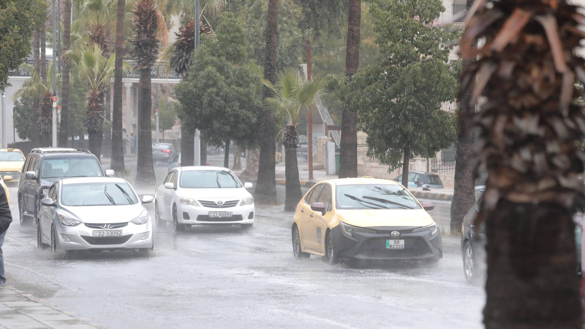 الأمطار في الأردن