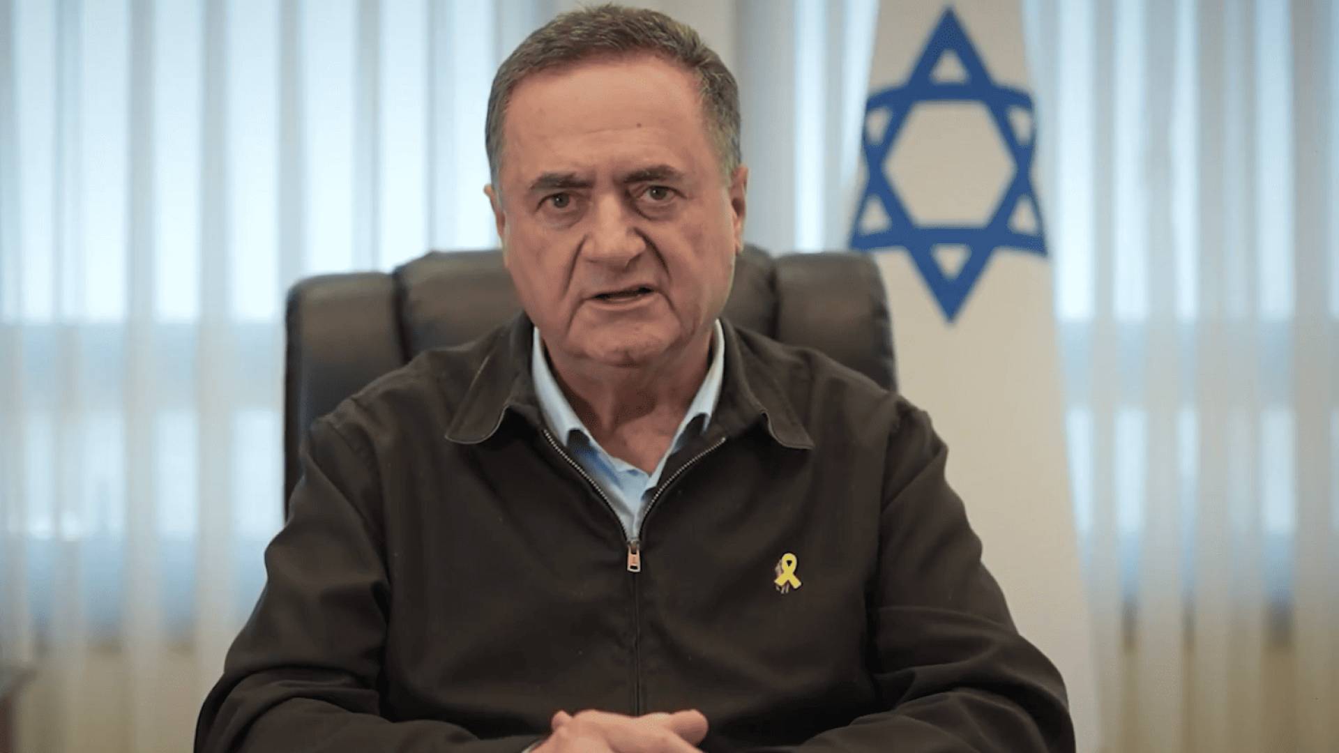 وزير حرب الاحتلال الإسرائيلي يسرائيل كاتس