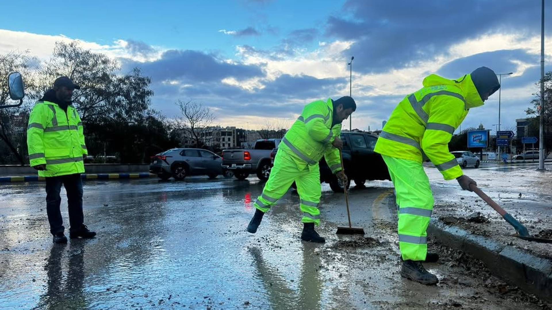 الشتاء في الأردن
