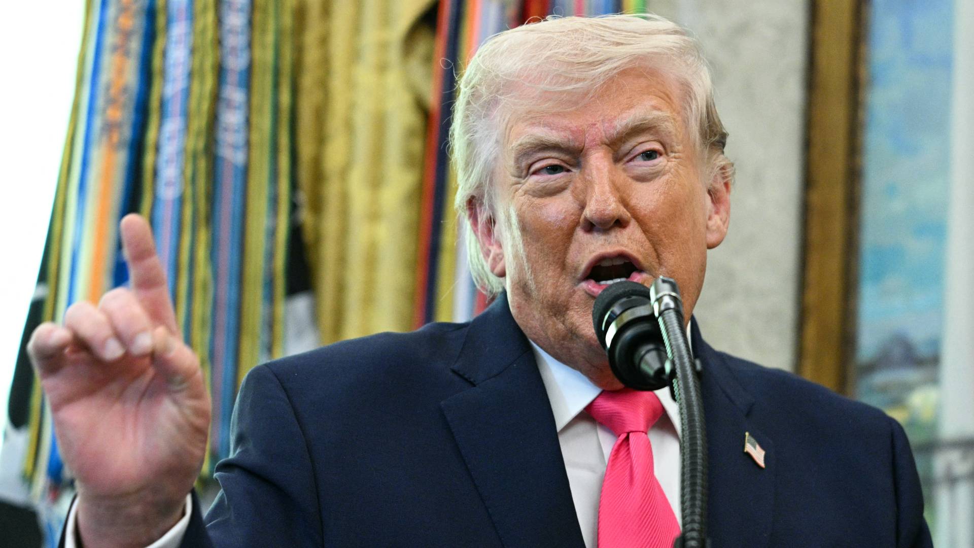 الرئيس الأمريكي دونالد ترمب