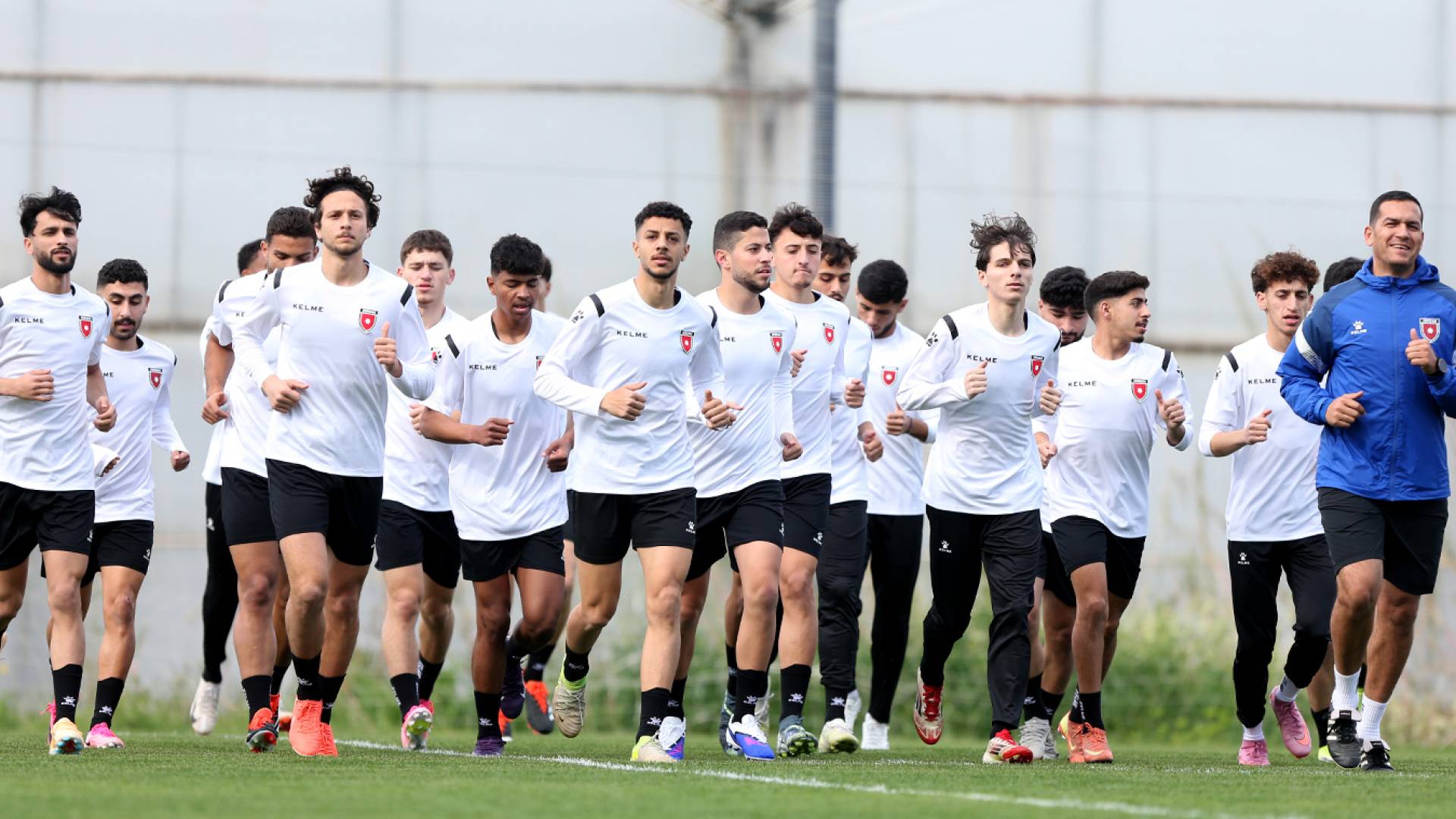 من تدريبات المنتخب الأردني