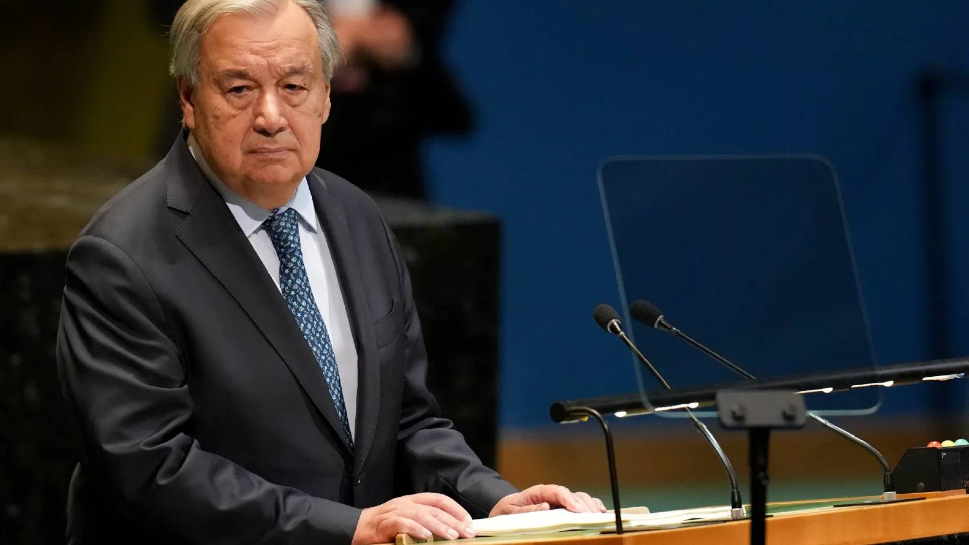 الأمين العام للأمم المتحدة أنطونيو غوتيريش