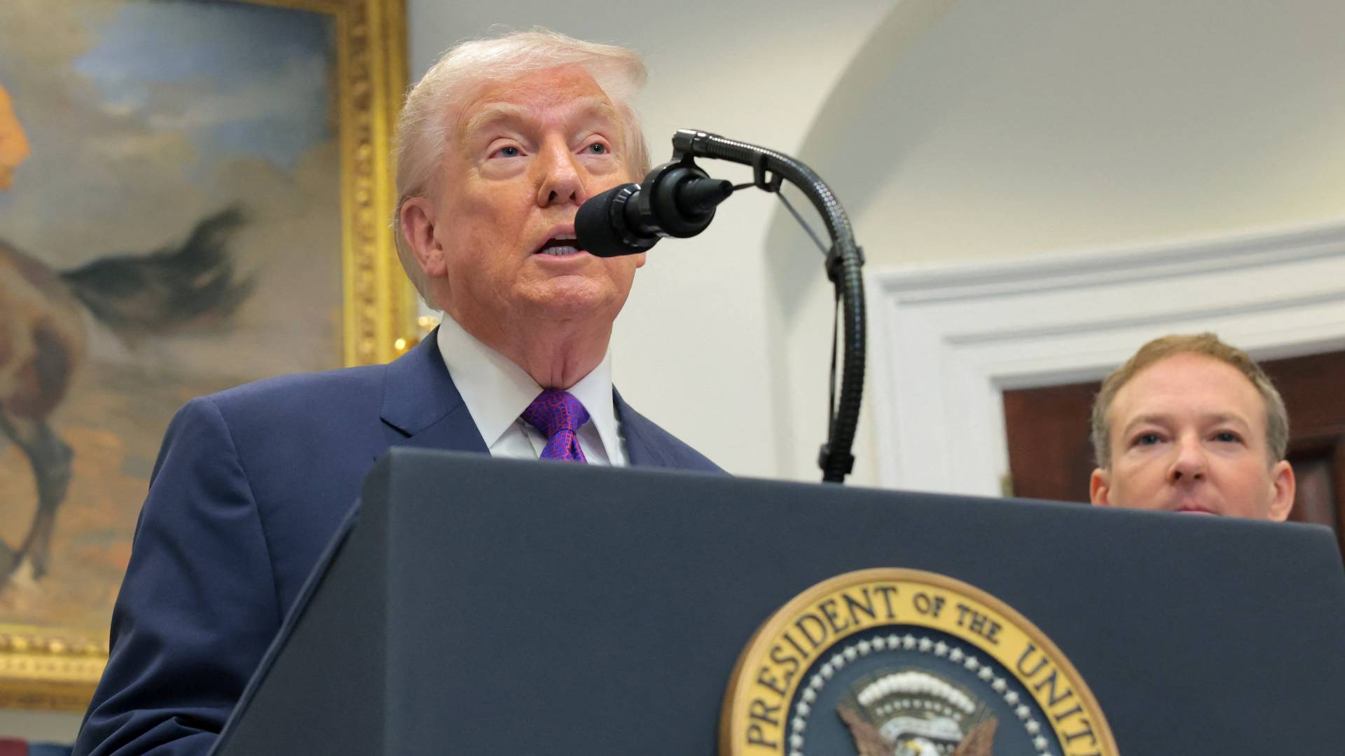 الرئيس الأمريكي دونالد ترمب