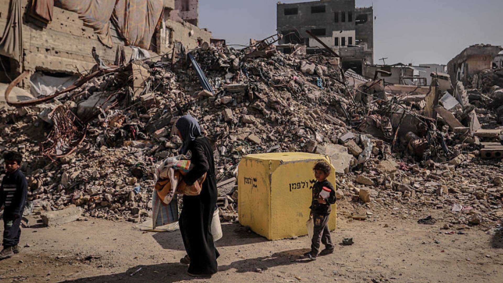 الخط الأصفر في قطاع غزة