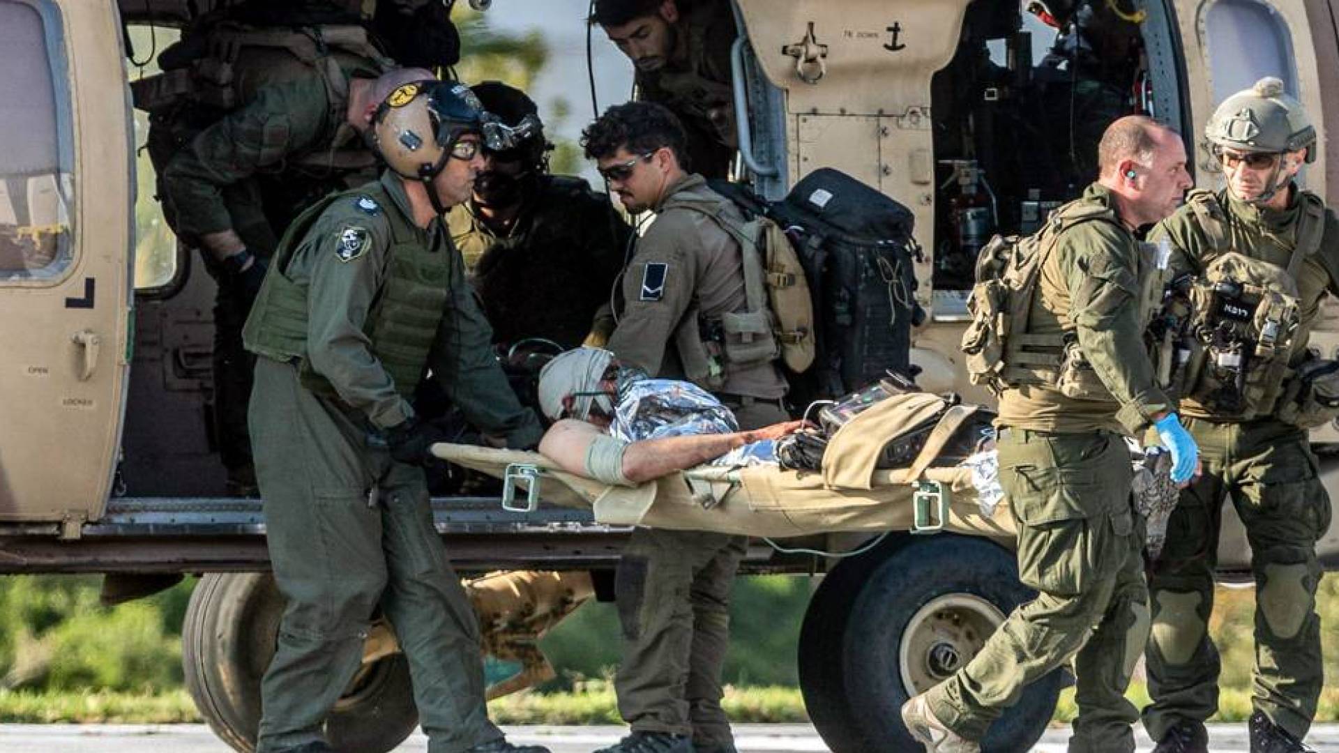 جندي مصاب من حزب الله