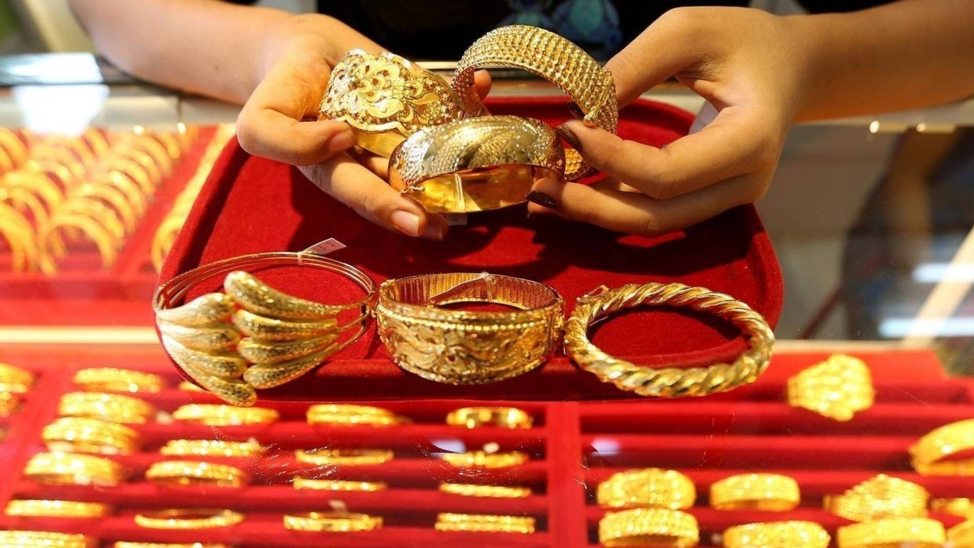 مصوغات من الذهب