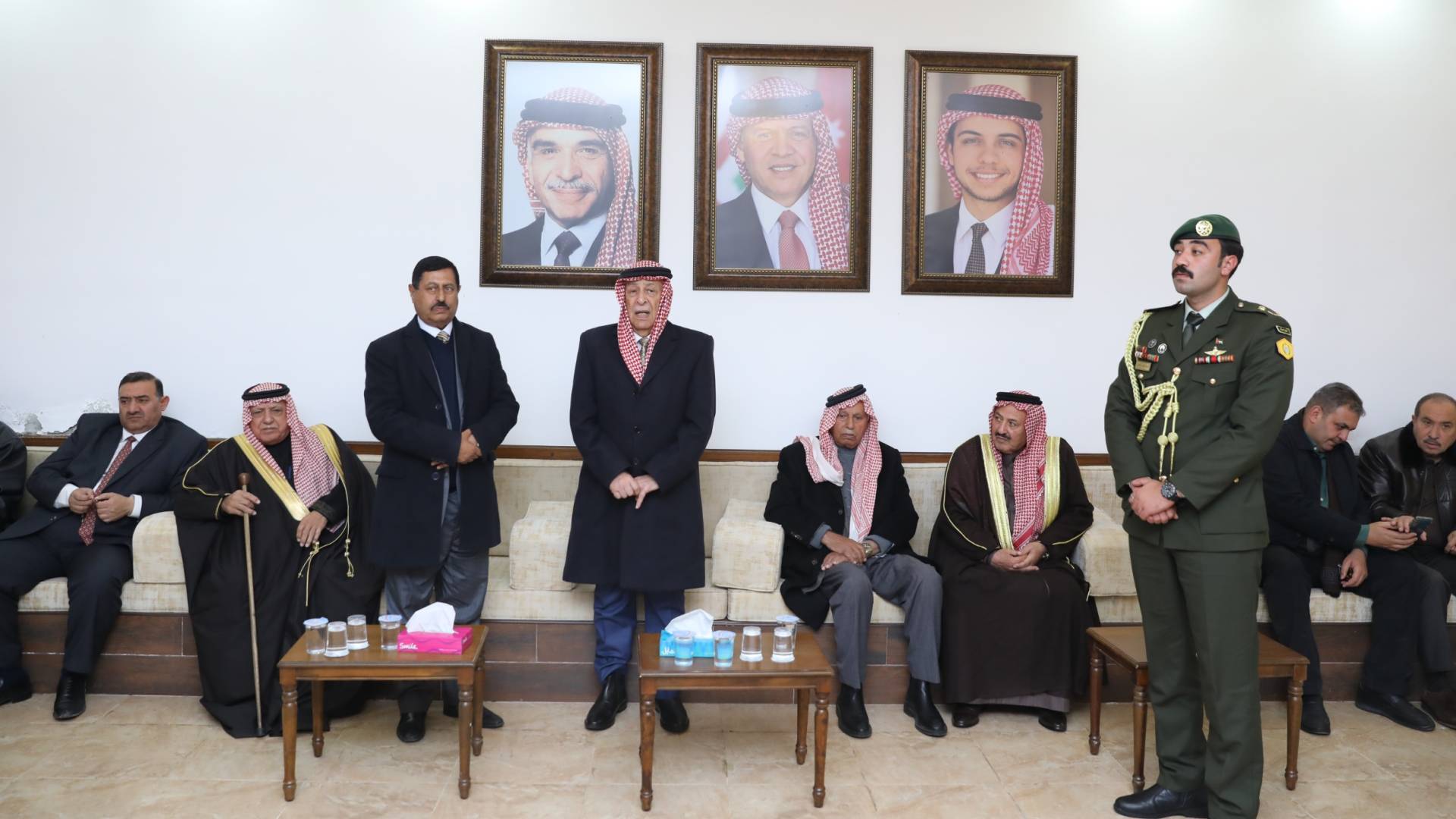 العيسوي يعزي المجالي والفايز والهميسات والصحن