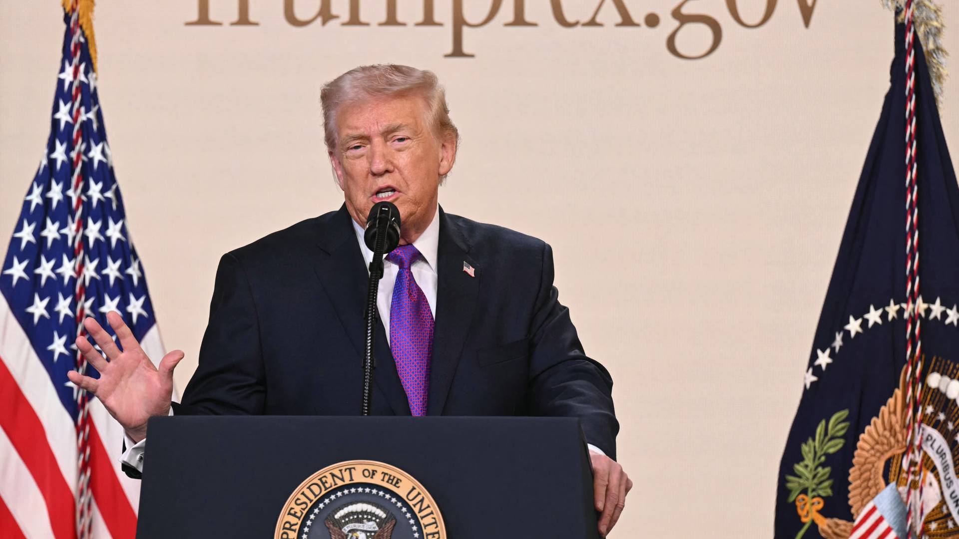 الرئيس الأمريكي دونالد ترمب