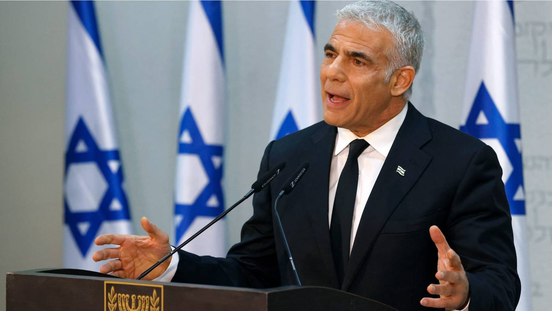 زعيم المعارضة في كيان الاحتلال، يائير لابيد