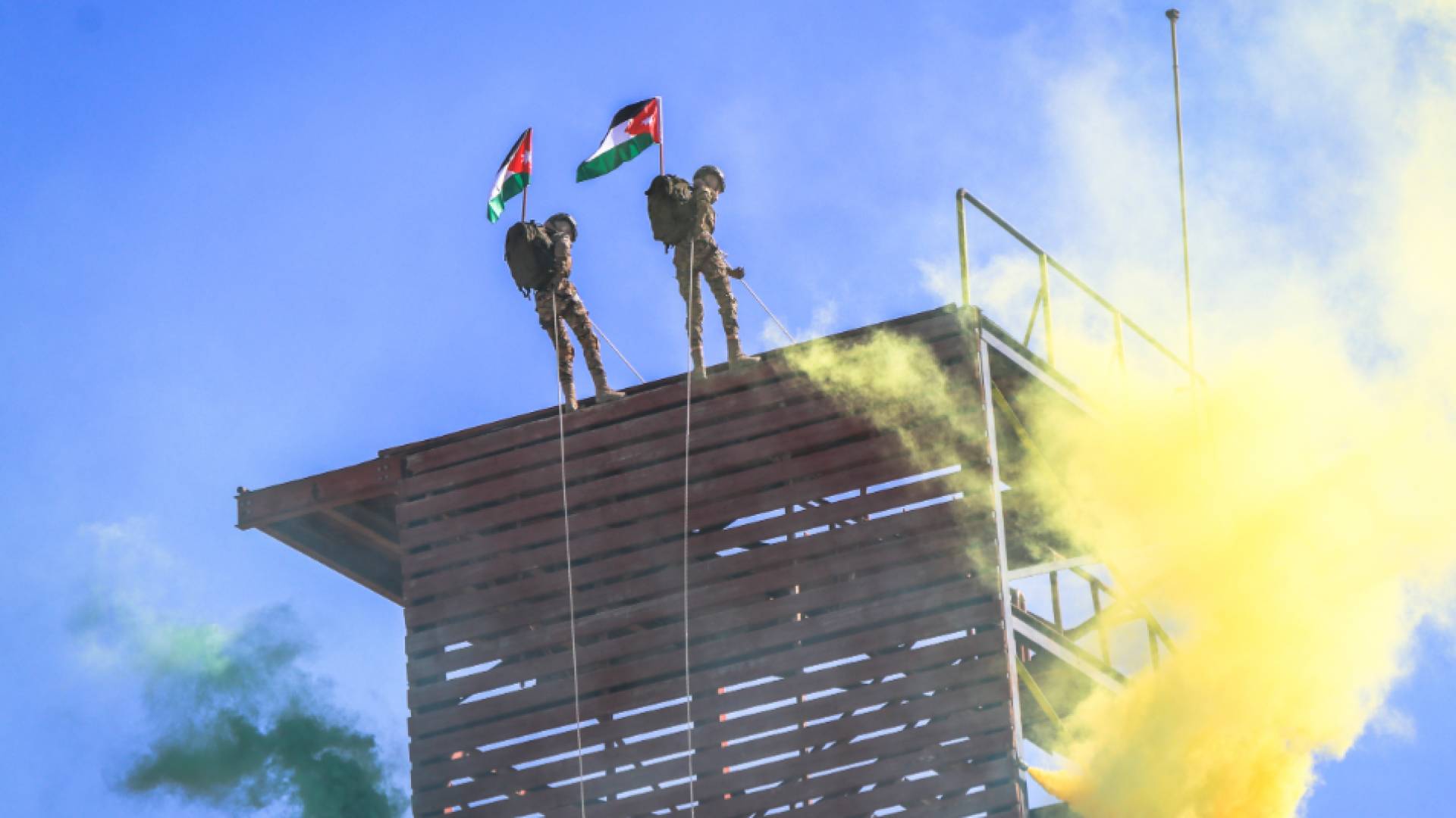 إحدى تدريبات الجيش العربي