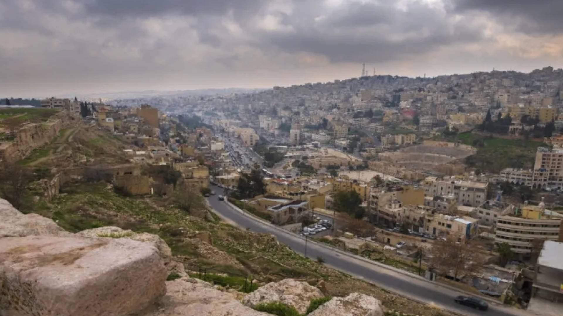 الشتاء في الأردن