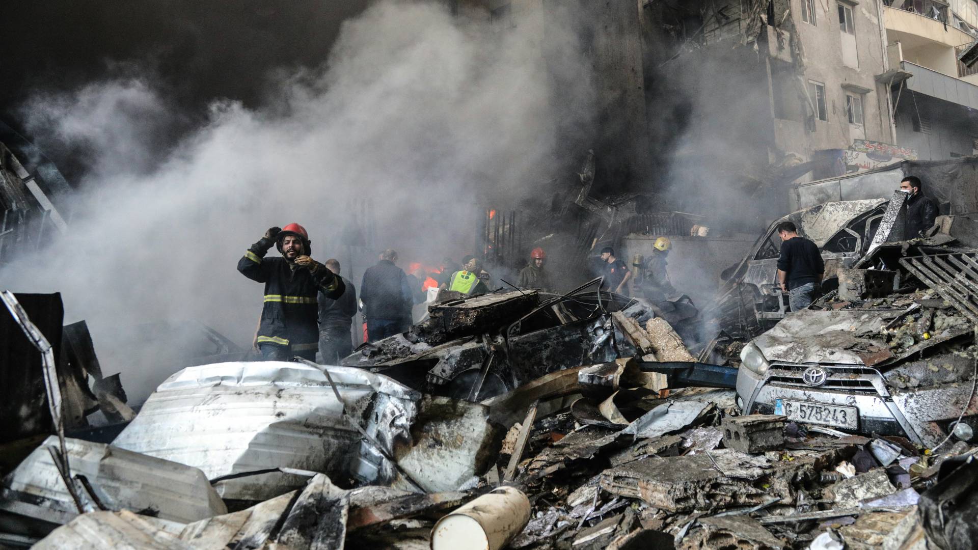 القصف على لبنان