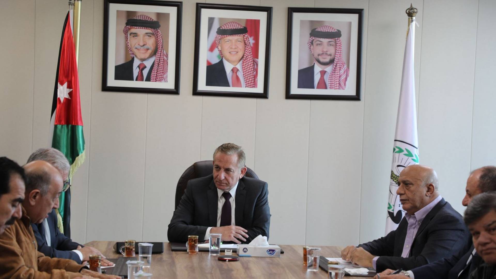 اجتماع وزير الزراعة