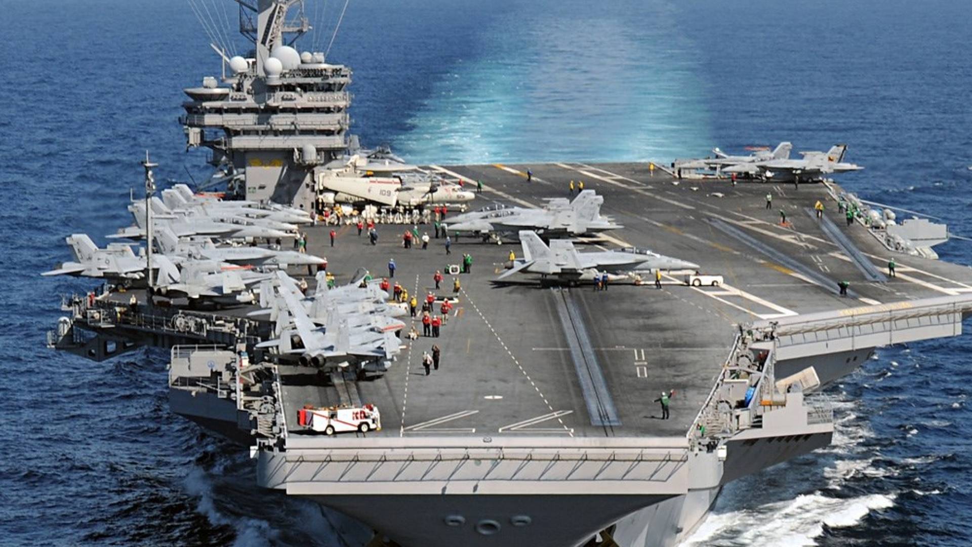 حاملة الطائرات "جورج بوش"