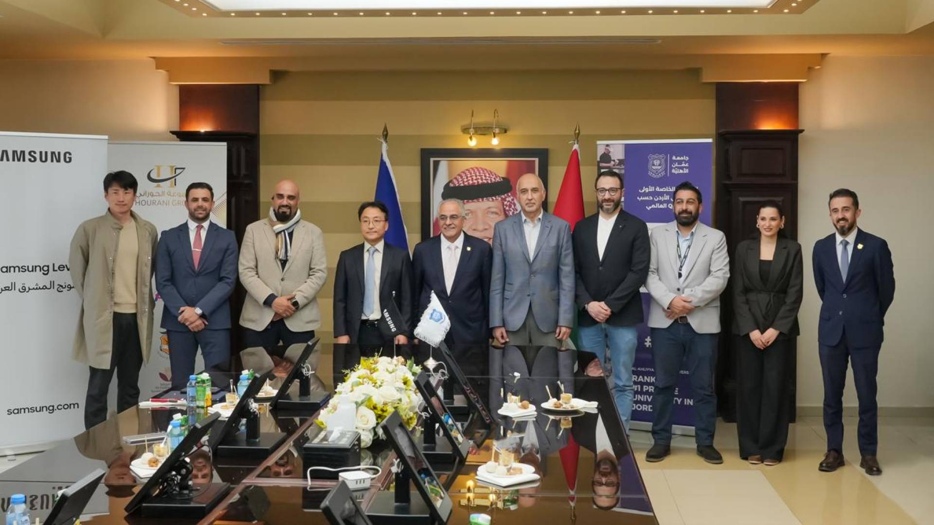 سامسونج إلكترونيكس المشرق العربي تفتتح معرضا تفاعليا في جامعة عمان الأهلية في إطار تجديد الشراكة بين الطرفين