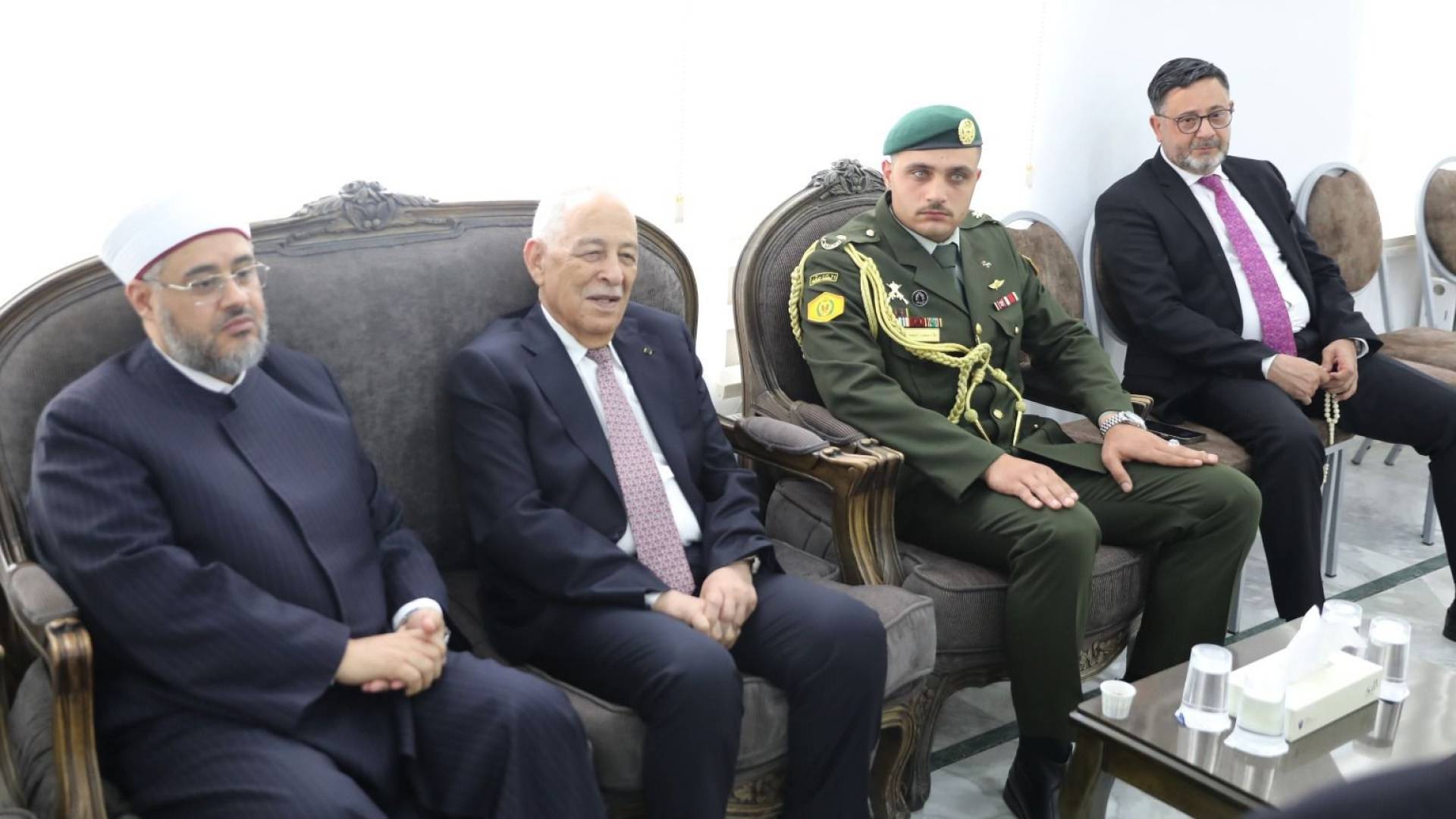 العيسوي يعزي ملحس والمجالي وأبو نوار وصبحا وعلقم