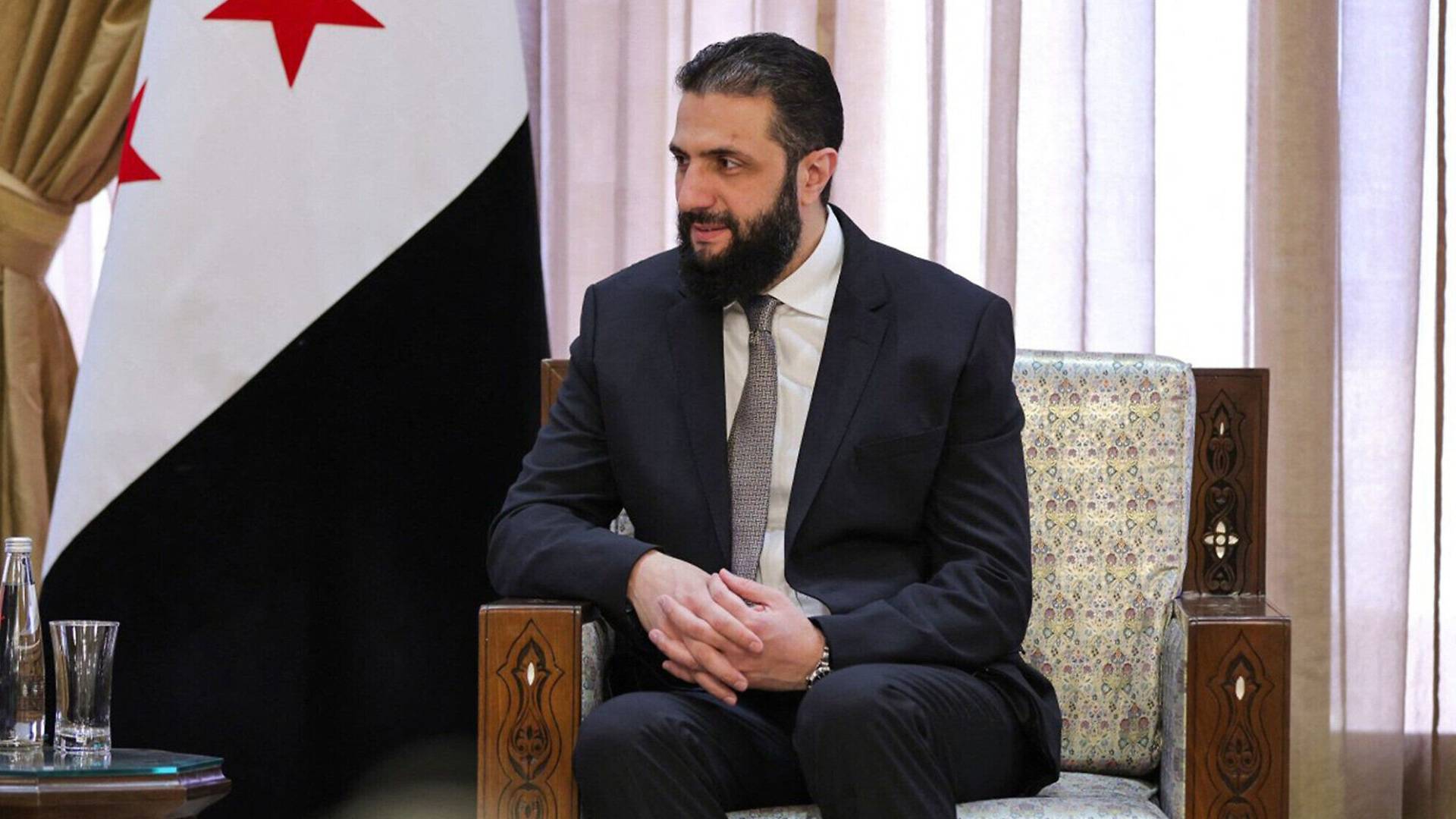 الرئيس السوري أحمد الشرع